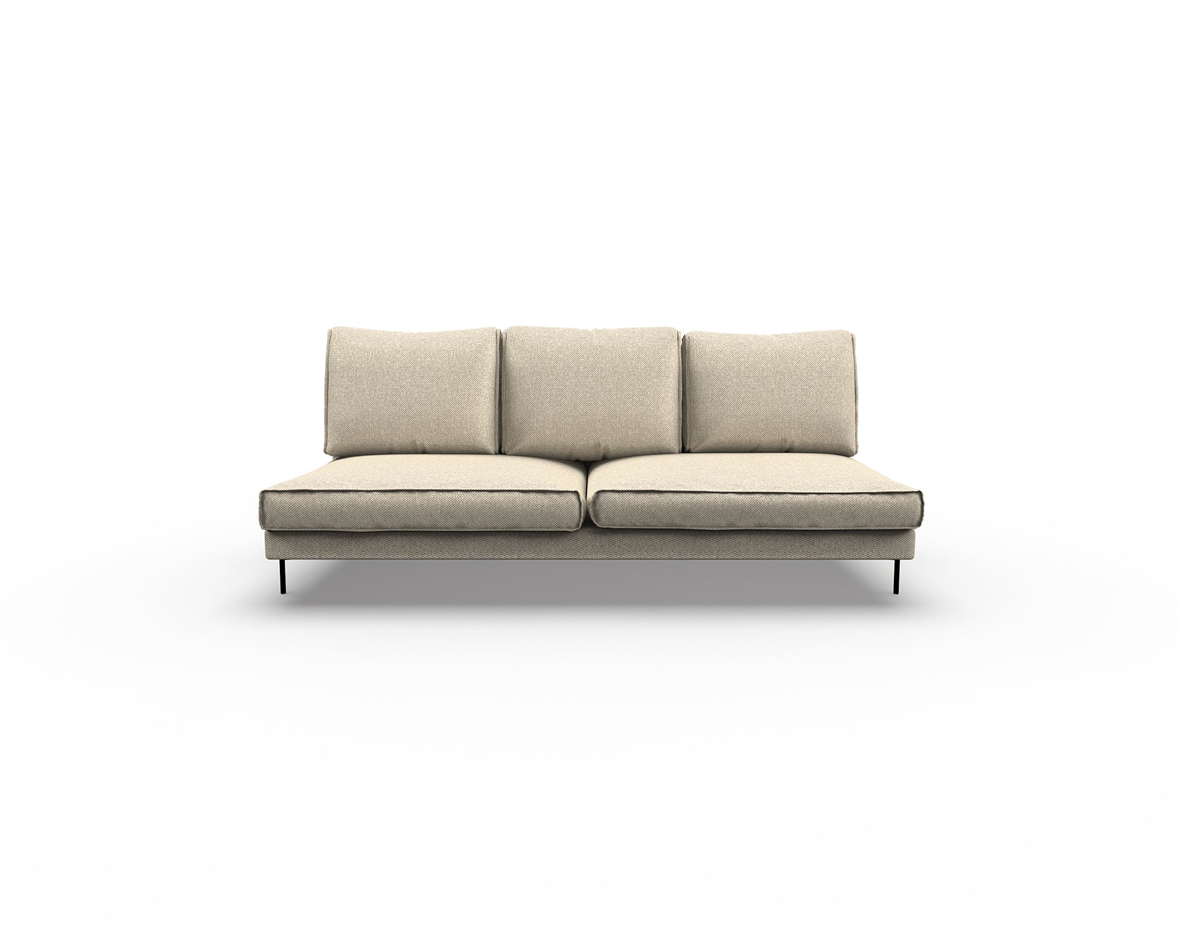 Fold 2 Seater Sofa (Center Unit)